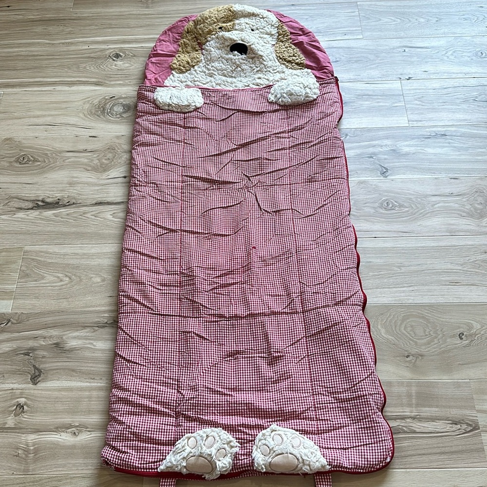 Pottery Barn Kids Puppy Sleeping Bag